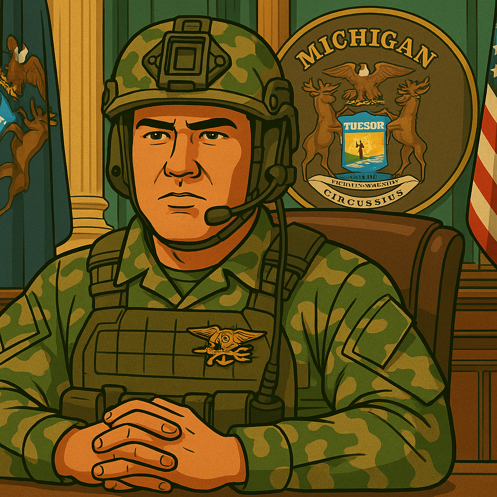 Navy Seal Eyes Michigan Congressional Seat, DOGE Cancellations with HR, Marine Corps Criminals, Recent Jewish Museum Attack, and more.