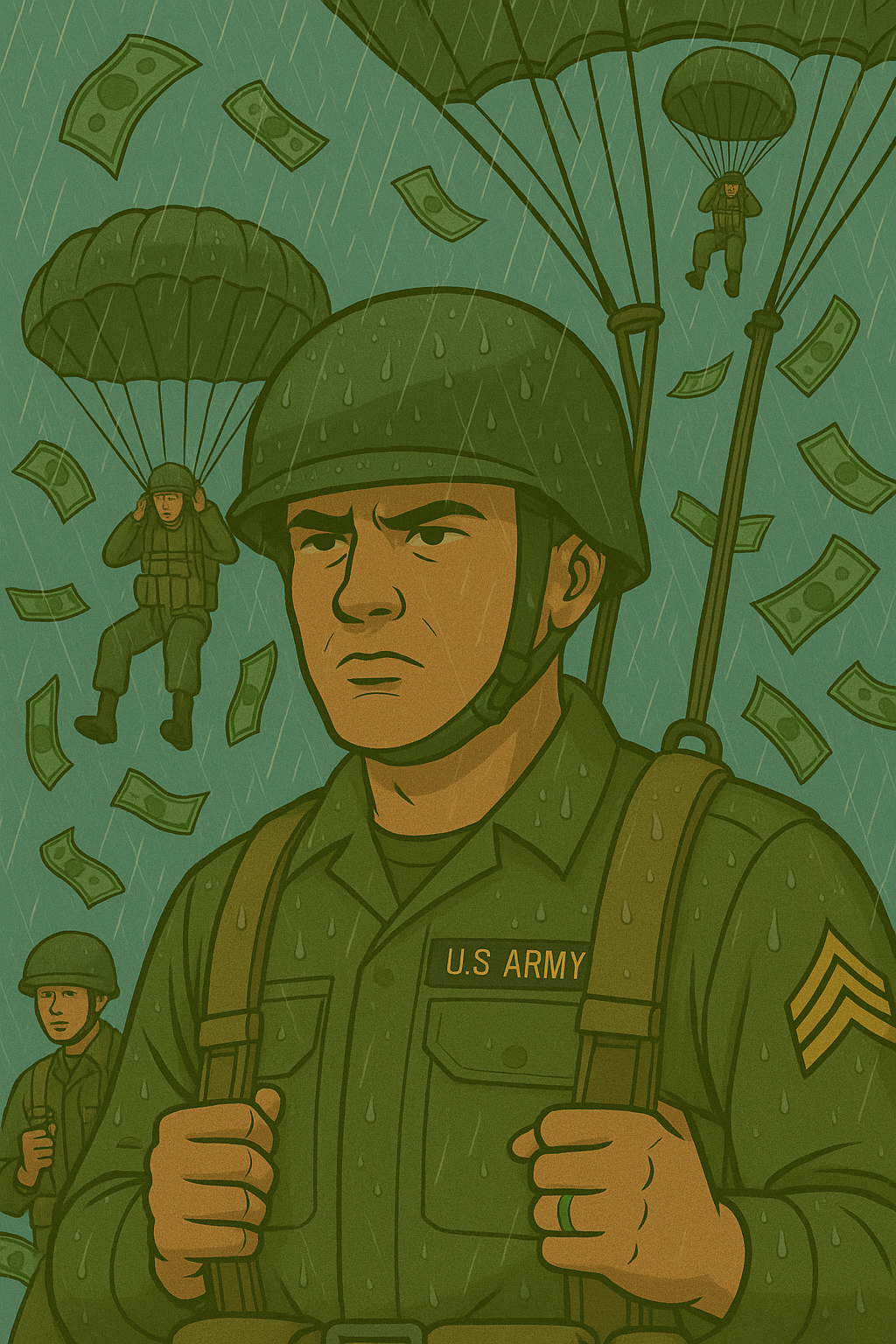 Trespass or Not, Strategies in Asia, All Hands for Africa, Paratrooper's COLA, Logistical and Personnel Moves, and more.