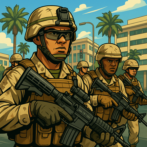 From the Smoke Pit - Marines Mobilized in L.A.
