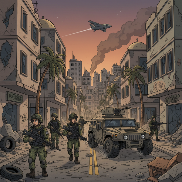 Israel Launches Major Ground Invasion of Gaza City