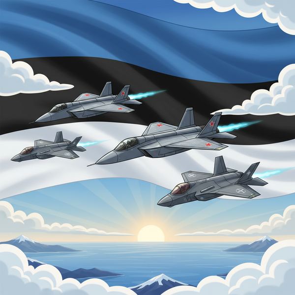 NATO Intercepts Russian Jets in "Brazen" Violation of Estonian Airspace