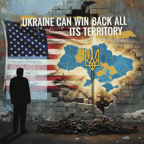Trump's Stunning Reversal: 'Ukraine Can Win Back All Its Territory'